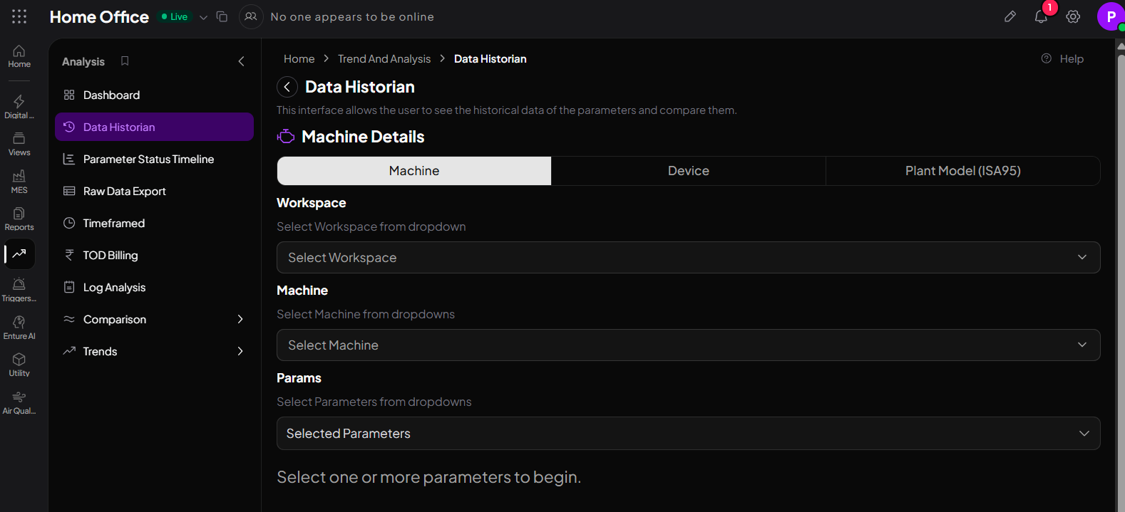 Analysis Dashboard
